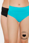Zivame High Rise  Full Coverage Tummy Tucker Hipster Panty (Pack of 2) - Multicolor — thumbnail 1